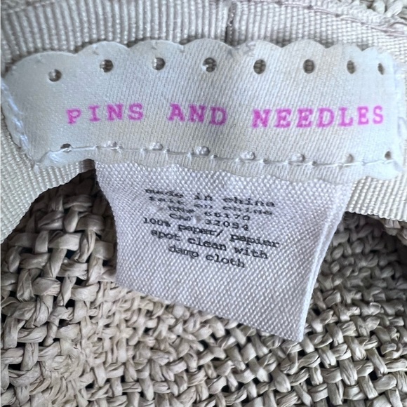 Anthropologie Pins & Needles Straw Hat - Picture 4 of 8